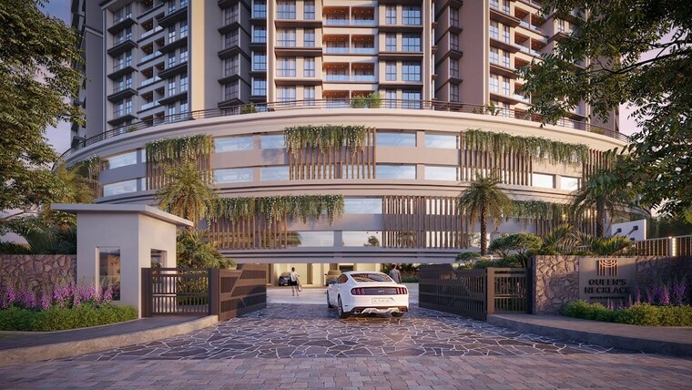 Exterior View, metro-satyam-queens-necklace 2 Bedroom 612 Sq.Ft. Apartment In Rohinjan Navi Mumbai 8820364