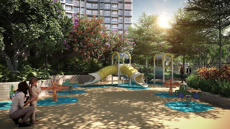 Swimming Pool, metro-satyam-queens-necklace 2 Bedroom 612 Sq.Ft. Apartment In Rohinjan Navi Mumbai 8820364