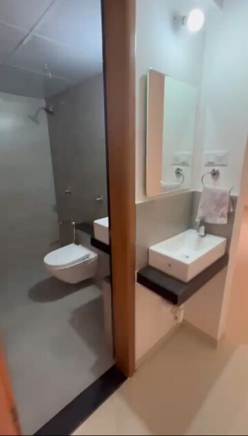Bathroom in 2 BHK Apartment at Kohinoor Zen Estate, Kharadi – for Rent