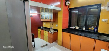 Kitchen in 3 BHK Apartment at Vashi Sector 28 – for Rent