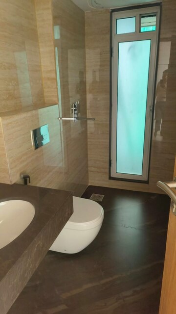 Bathroom in 3 BHK Apartment at PR West Bay, Bandra West – for Sale