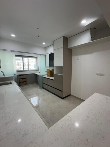 Kitchen in 3 BHK Apartment at Silver Leaf II, Shivajinagar – for Rent