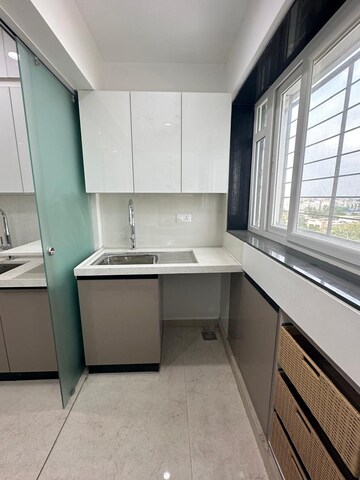 Kitchen in 3 BHK Apartment at Silver Leaf II, Shivajinagar – for Rent