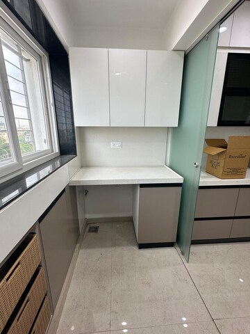 Kitchen in 3 BHK Apartment at Silver Leaf II, Shivajinagar – for Rent