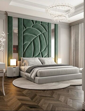 Bedroom in 2 BHK Builder Floor at Green Park Extension – for Rent