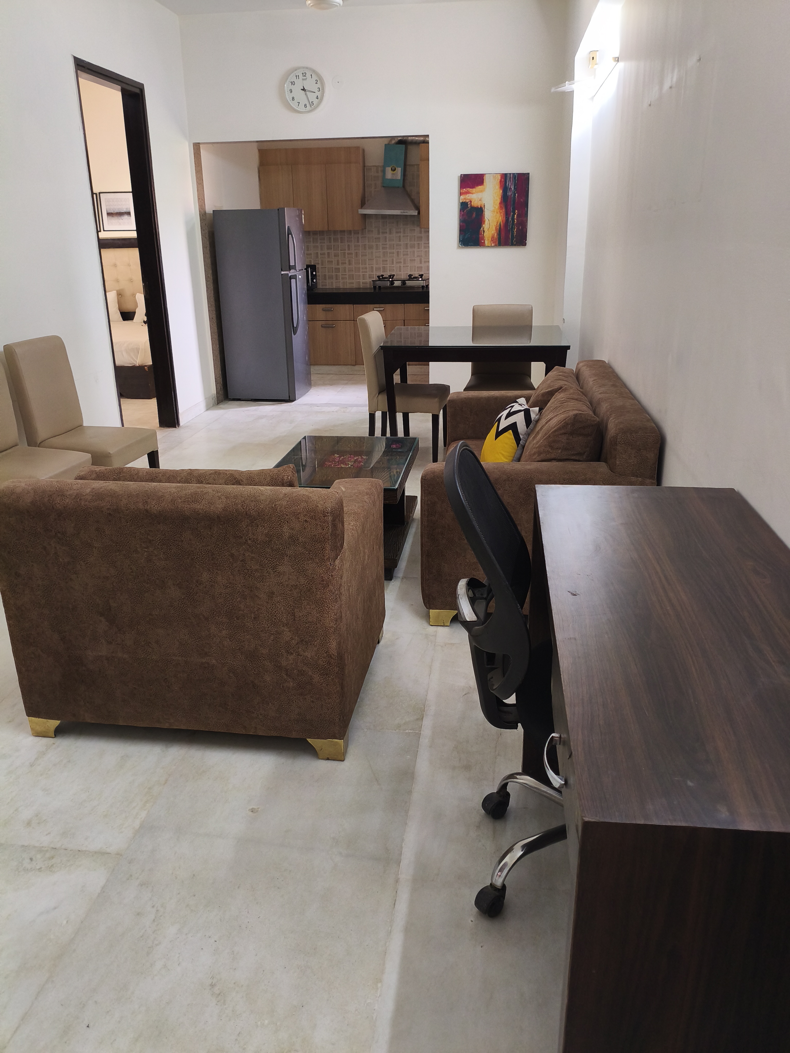 2 BHK + Pooja Room,Servant Room,Study Room,Extra Room Builder Floor For Rent in Sector 43