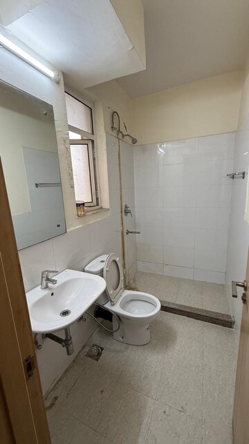 Bathroom in 2 BHK Builder Floor at Smart World Gems, Sector 89 – for Rent