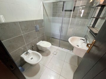 Bathroom in 2 BHK Apartment at Royal Classic Co Op Society, Andheri West – for Rent