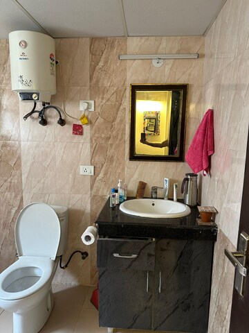 Bathroom in 3 BHK Apartment at Nimbus The Hyde park, Sector 78 – for Sale