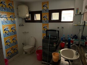 Bathroom in 3 BHK Apartment at Bharari – for Sale