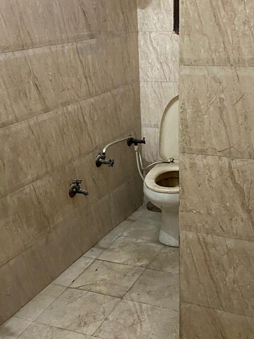 Bathroom in 1.5 BHK Builder Floor at Mayur Vihar – for Rent