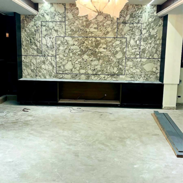 Living Room in 4 BHK Penthouse at Azeagaia Botanica, Vrindavan Yojna – for Sale