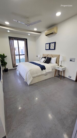 Staircase in 3 BHK Apartment at Lake Front Solitaire, Powai – for Sale