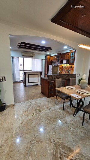 Staircase in 3 BHK Apartment at Lake Front Solitaire, Powai – for Sale