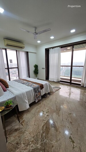 Staircase in 3 BHK Apartment at Lake Front Solitaire, Powai – for Sale