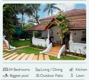 4 BHK Villa – Exterior View View at Saligao - for Sale