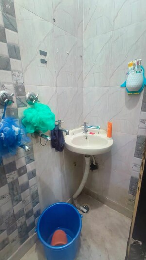 Bathroom in 1 BHK Apartment at Neelkanth Apartment II, Burari – for Sale