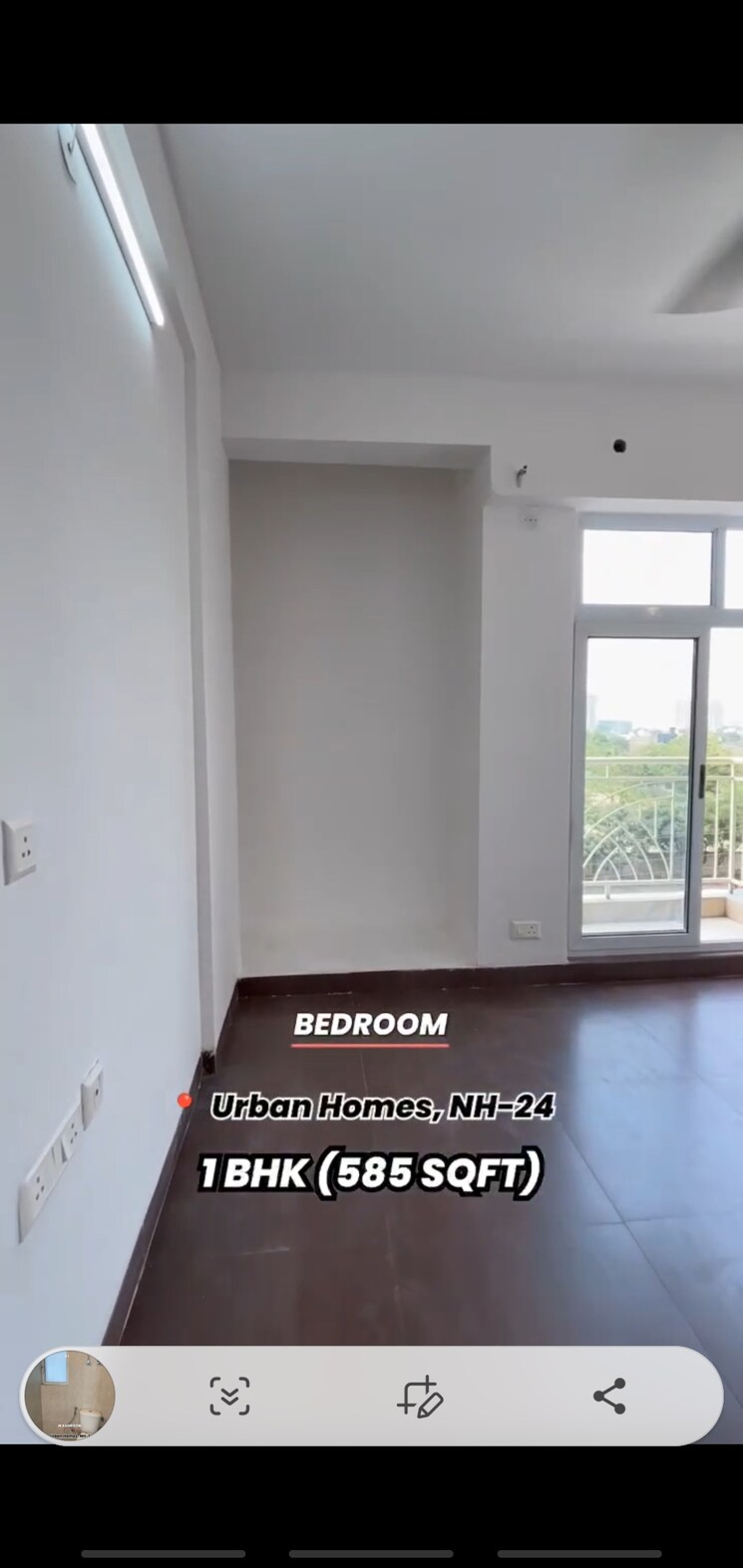 Room, aditya-urban-homes 1 Bedroom 585 Sq.Ft. Apartment In Shahpur Bamheta Ghaziabad 8819375