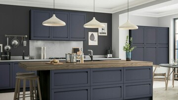 Kitchen in 3 BHK Builder Floor at Jangpura – for Rent