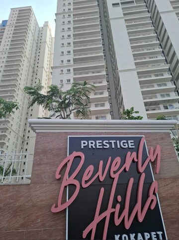 3 BHK Apartment – Exterior View View at Prestige Beverly Hills, Kokapet - for Rent