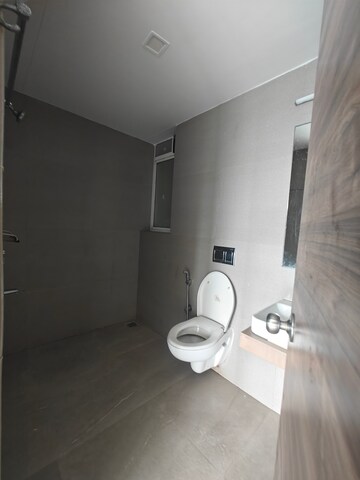 Bathroom in 3 BHK Apartment at Akshar Alvario, Seawoods – for Rent