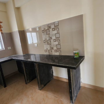 Kitchen in 3 BHK Apartment at Chinar Park – for Rent