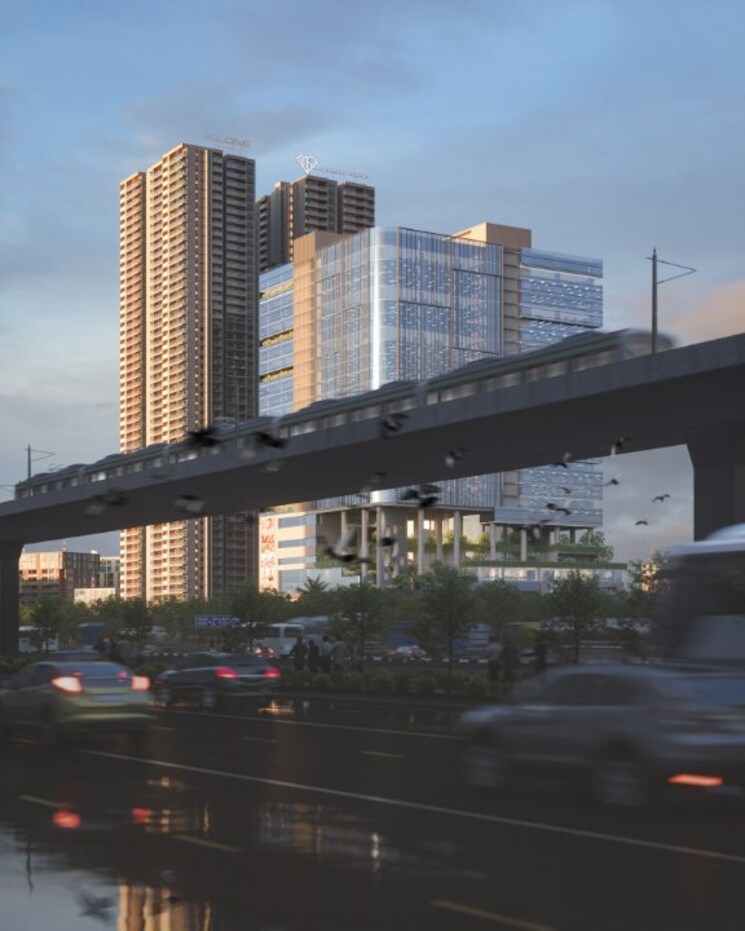 Exterior View, sas-diamond-towers 3 Bedroom 2765 Sq.Ft. Apartment In Financial District Hyderabad 8821019