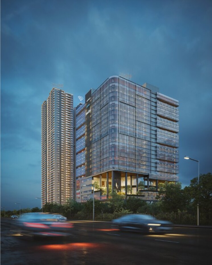 Exterior View, sas-diamond-towers 3 Bedroom 2765 Sq.Ft. Apartment In Financial District Hyderabad 8821019