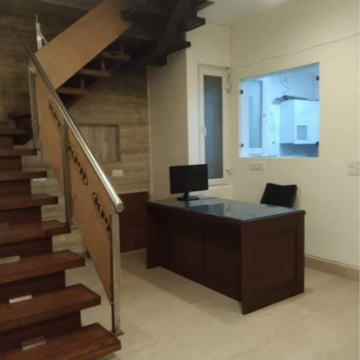 Staircase in 3 BHK Builder Floor at Malviya Nagar – for Rent