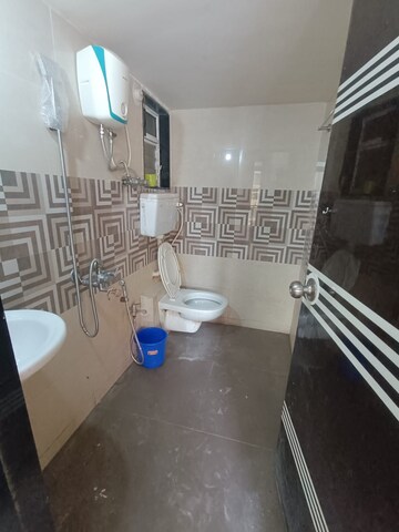 Bathroom in 1 BHK Apartment at Space Homes, Nalasopara East – for Rent