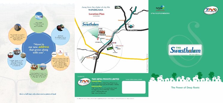 Map Location, tmr-terrain-one  147 Sq.Yd. Plot In Shadnagar Hyderabad 8821026