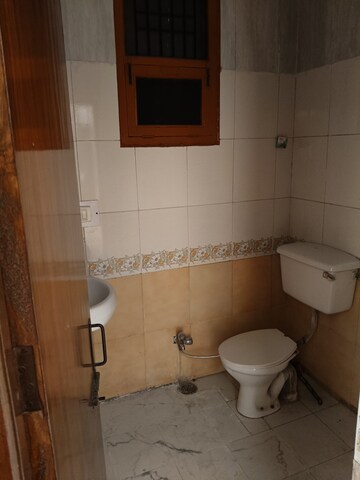 Bathroom in 3 BHK Builder Floor at US Pine Homes, Dhakoli – for Rent