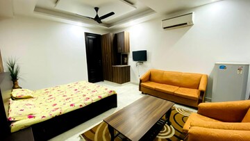 Bedroom in 3 BHK Builder Floor at Kohli One Malibu Town, Sector 47 – for Rent