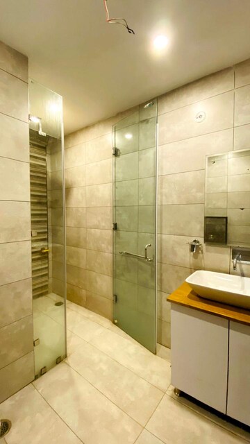 Bathroom in 3 BHK Builder Floor at Kohli One Malibu Town, Sector 47 – for Rent