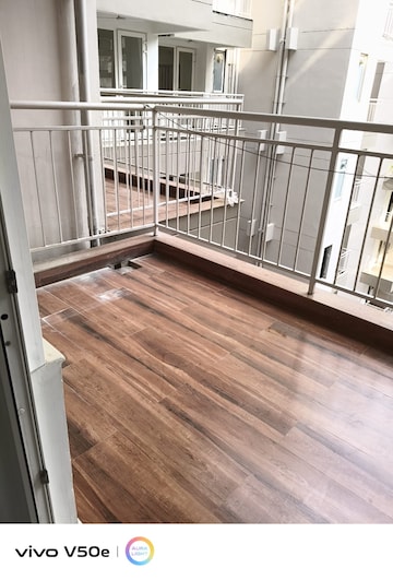 Balcony in 3 BHK Apartment at Ram Shanti Apartment, Sector 52 – for Rent