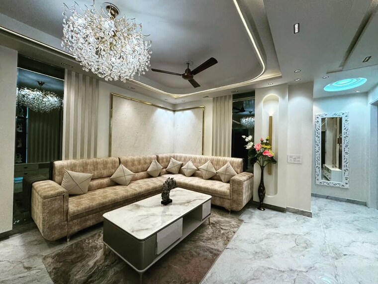 Living Room, gm-kenjale-emirus 3 Bedroom 1763 Sq.Ft. Apartment In Baner Pune 8821141