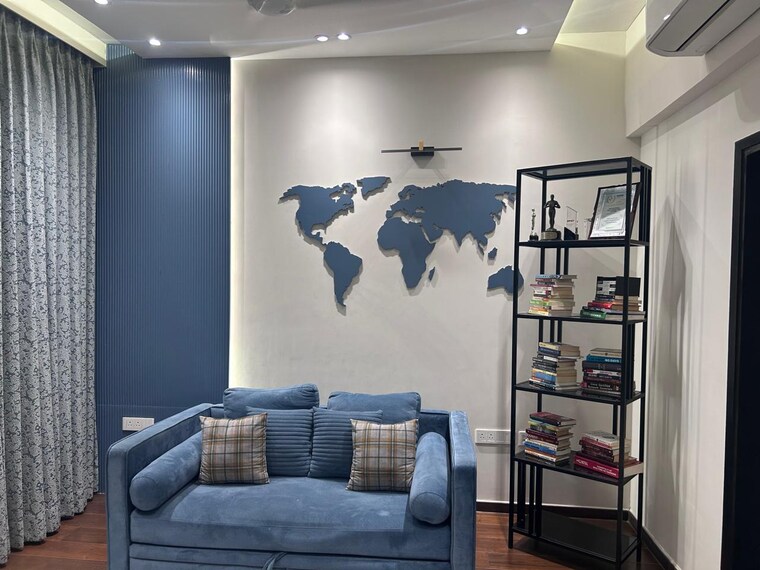 Living Room, tata-primanti-villas 4 Bedroom 7000 Sq.Ft. Villa In Sector 72 Gurgaon 8821151