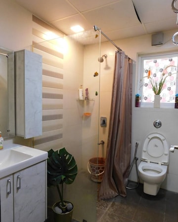 Bathroom in 2 BHK Apartment at My Home Avatar, Gachibowli – for Rent