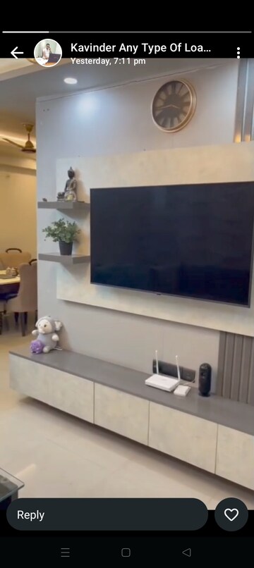 Master Bedroom in 3 BHK Apartment at Vasu Fortune Residency, Raj Nagar Extension – for Sale