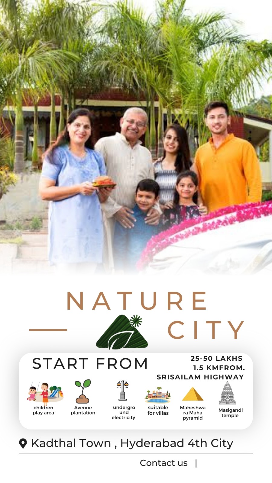 Plot For Sale in Pearl City Kadthal