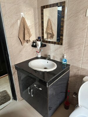 Bathroom in 3 BHK Apartment at Nimbus The Hyde park, Sector 78 – for Sale