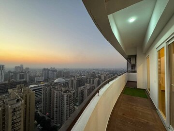 Balcony in 4 BHK Apartment at Dasnac Burj, Sector 75 – for Sale