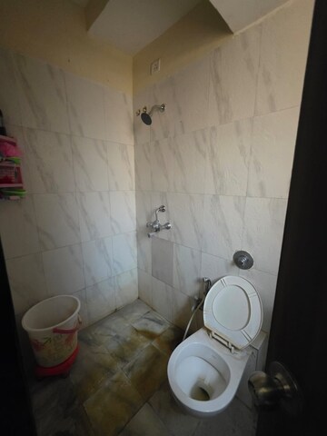 Bathroom in 2 BHK Apartment at Cosmos Solitaire, Virar West – for Rent