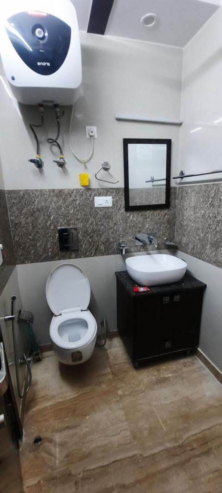 Bathroom, nandini-apartments-burari 2 Bedroom 550 Sq.Ft. Builder Floor In Burari Delhi 8821305