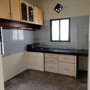 Kitchen in 1 BHK Builder Floor at Ganesh Krupa Chinchwad, Anand Nagar Chinchwad – for Rent