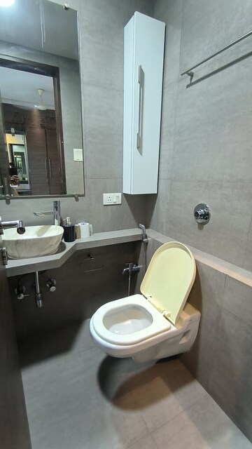 Bathroom in 2 BHK Apartment at Orbit Eternia, Lower Parel – for Rent