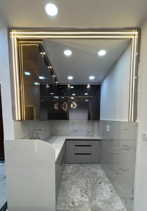 Kitchen in 2 BHK Builder Floor at Vaishali Sector 5 – for Sale