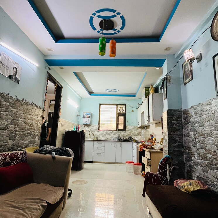 Kitchen, srishti-greenfield-homes 1.5 Bedroom 900 Sq.Ft. Builder Floor In Sector 42 Faridabad 8821362