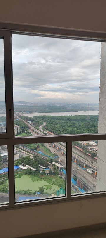Balcony in 2 BHK Apartment at Piramal Vaikunth, Balkum Pada – for Rent