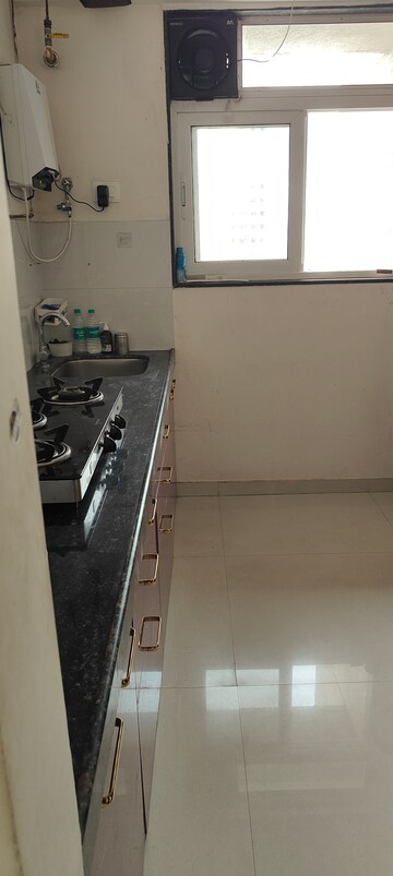 Furnished Amenities in 2 BHK Apartment at Ashar Axis, Majiwada – for Rent